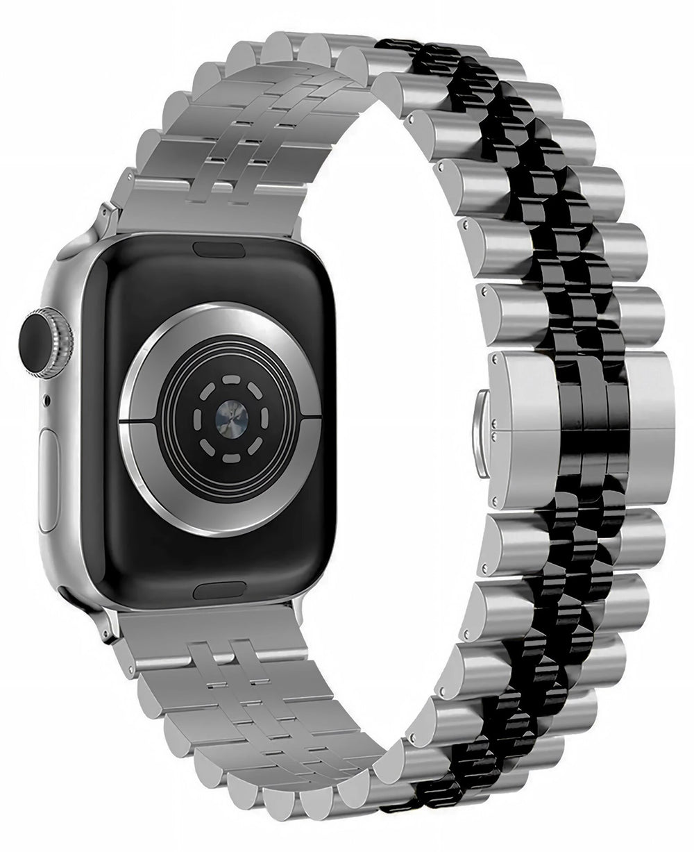 Apple Watch Uyumlu Metal Paslanmaz Celik Jubilee Loop Kordon - Strapg