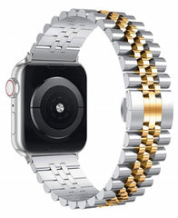 Apple Watch Uyumlu Metal Paslanmaz Celik Jubilee Loop Kordon - Strapg