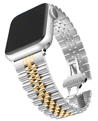 Apple Watch Uyumlu Metal Paslanmaz Celik Jubilee Loop Kordon - Strapg