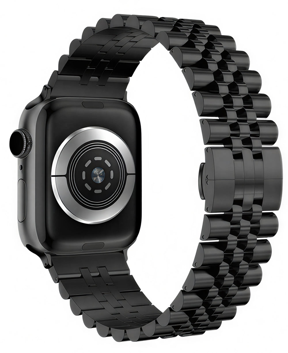 Apple Watch Uyumlu Metal Paslanmaz Celik Jubilee Loop Kordon - Strapg