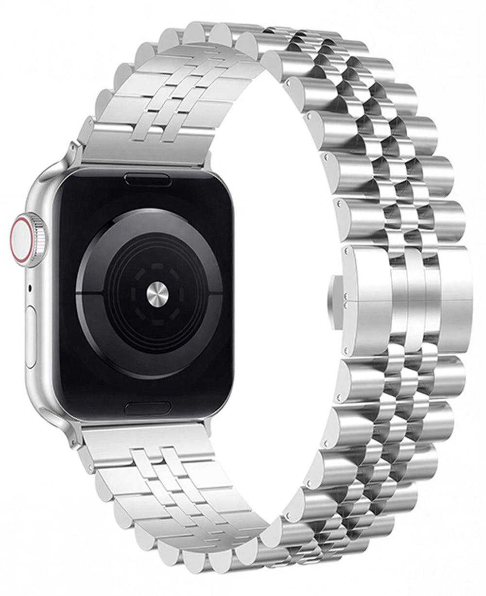 Apple Watch Uyumlu Metal Paslanmaz Celik Jubilee Loop Kordon - Strapg