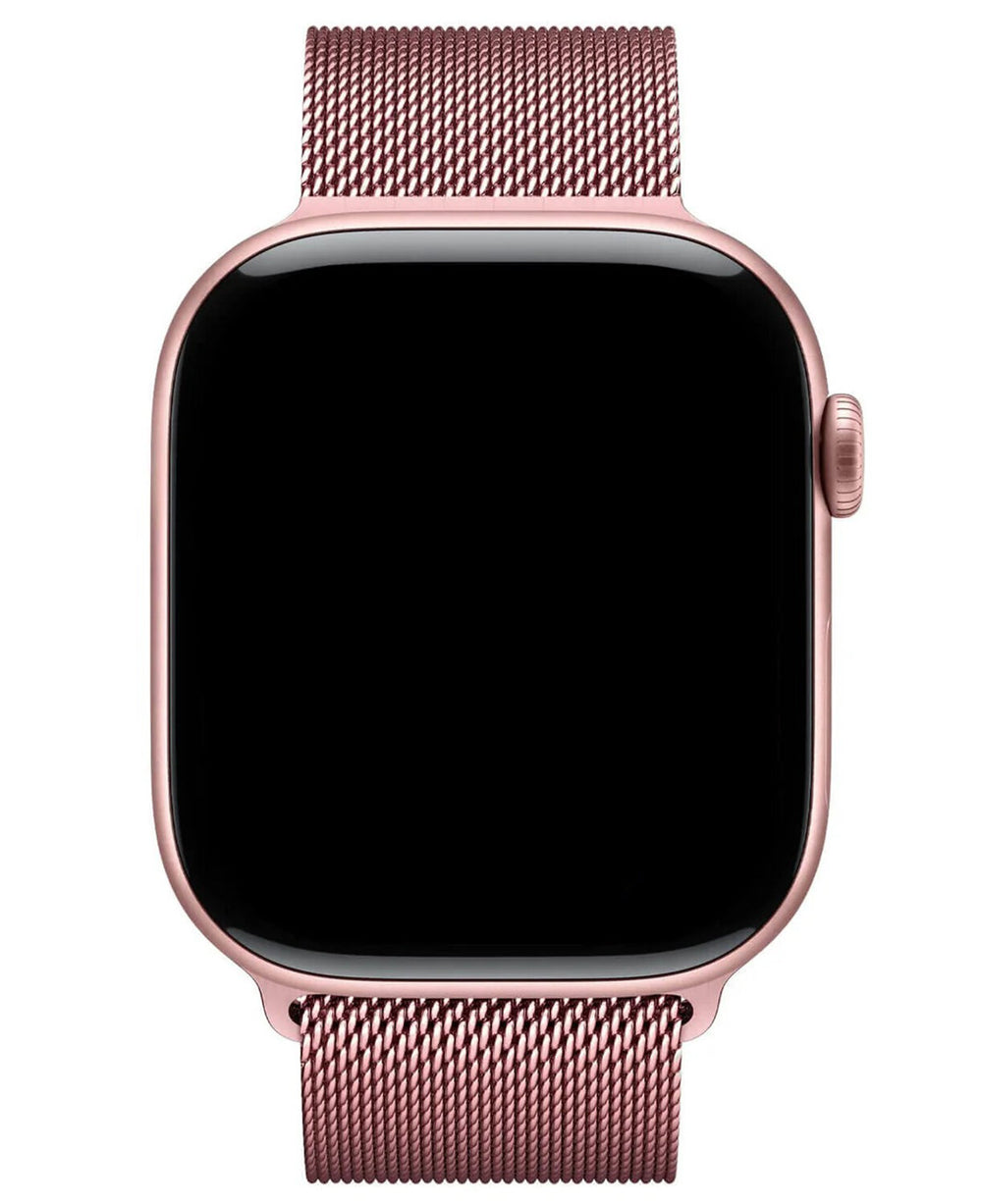 Apple Watch Uyumlu Metal Paslanmaz Çelik Milano Loop Kordon - Strapg