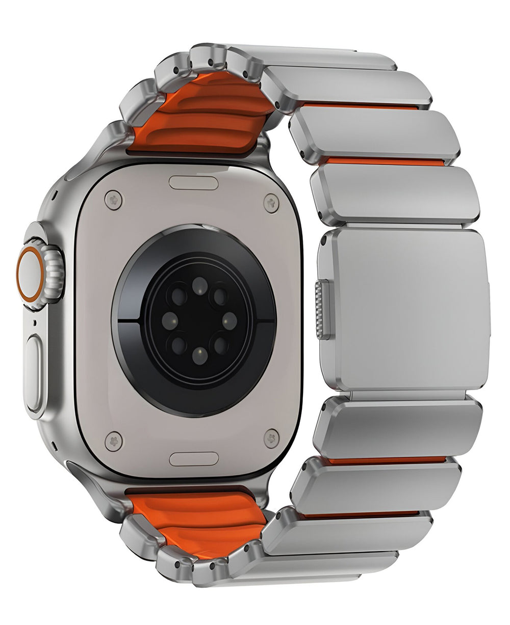Apple Watch Uyumlu Metal Paslanmaz Celik Orion Loop Kordon - Strapg
