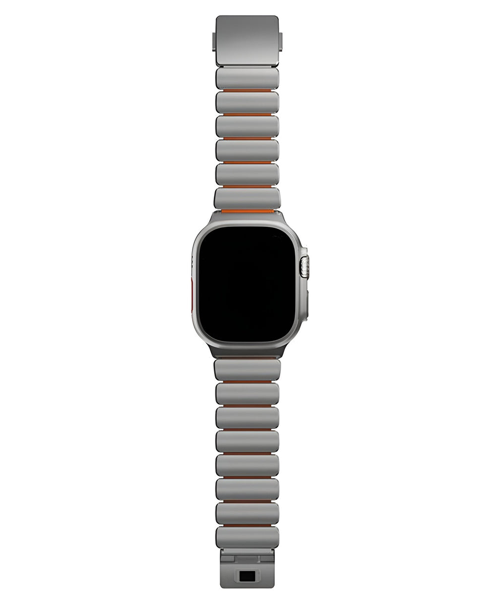 Apple Watch Uyumlu Metal Paslanmaz Celik Orion Loop Kordon - Strapg