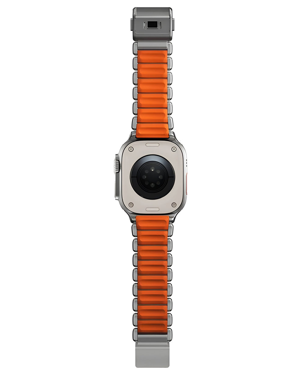 Apple Watch Uyumlu Metal Paslanmaz Celik Orion Loop Kordon - Strapg