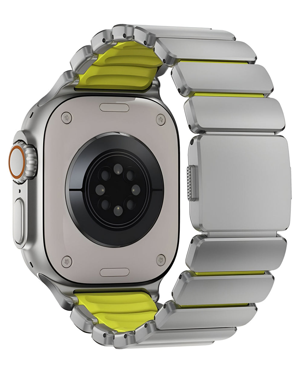 Apple Watch Uyumlu Metal Paslanmaz Celik Orion Loop Kordon - Strapg