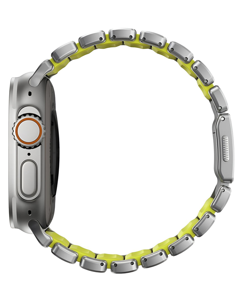 Apple Watch Uyumlu Metal Paslanmaz Celik Orion Loop Kordon - Strapg