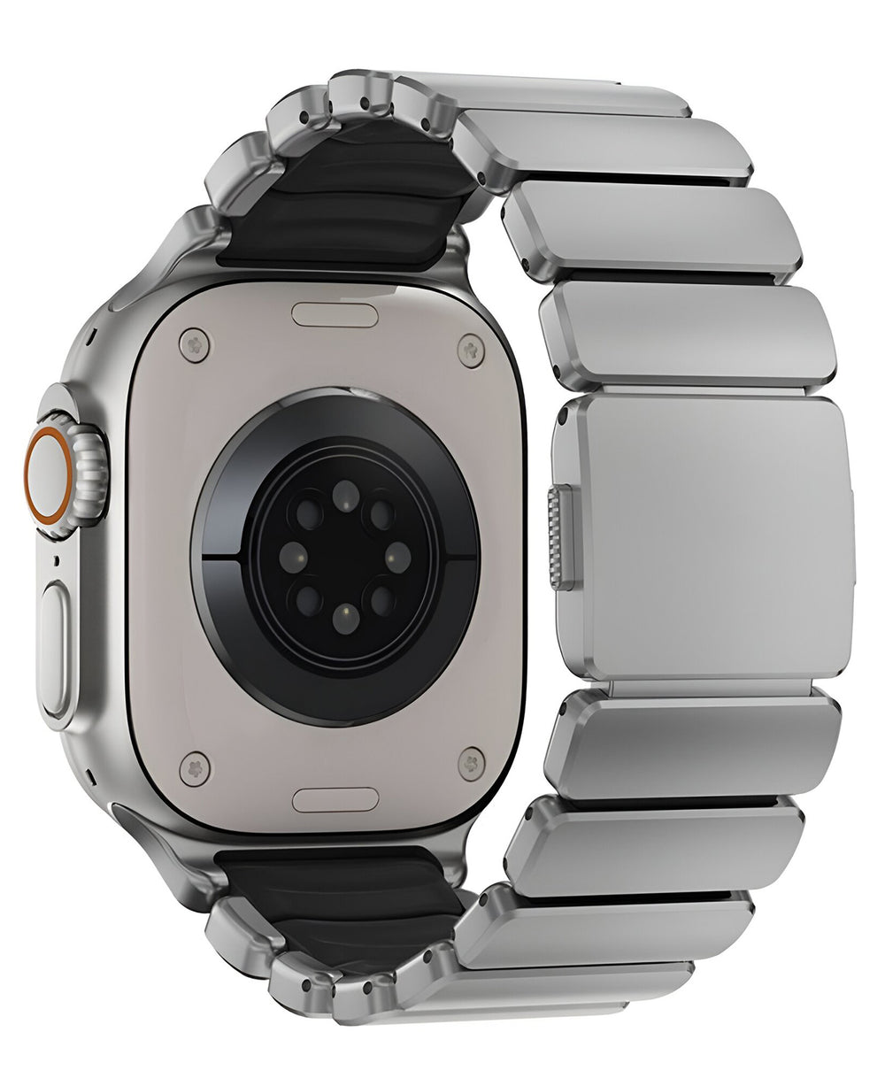 Apple Watch Uyumlu Metal Paslanmaz Celik Orion Loop Kordon - Strapg