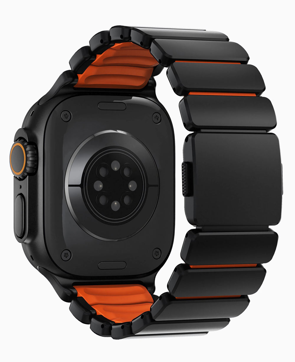 Apple Watch Uyumlu Metal Paslanmaz Celik Orion Loop Kordon - Strapg