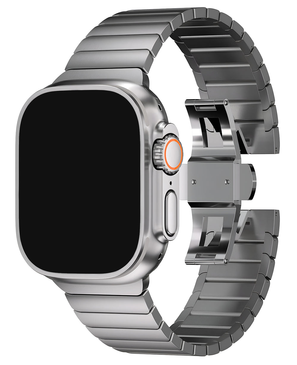 Apple Watch Uyumlu Metal Paslanmaz Çelik Poison Loop Kordon - Strapg