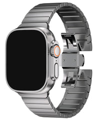 Apple Watch Uyumlu Metal Paslanmaz Çelik Poison Loop Kordon - Strapg
