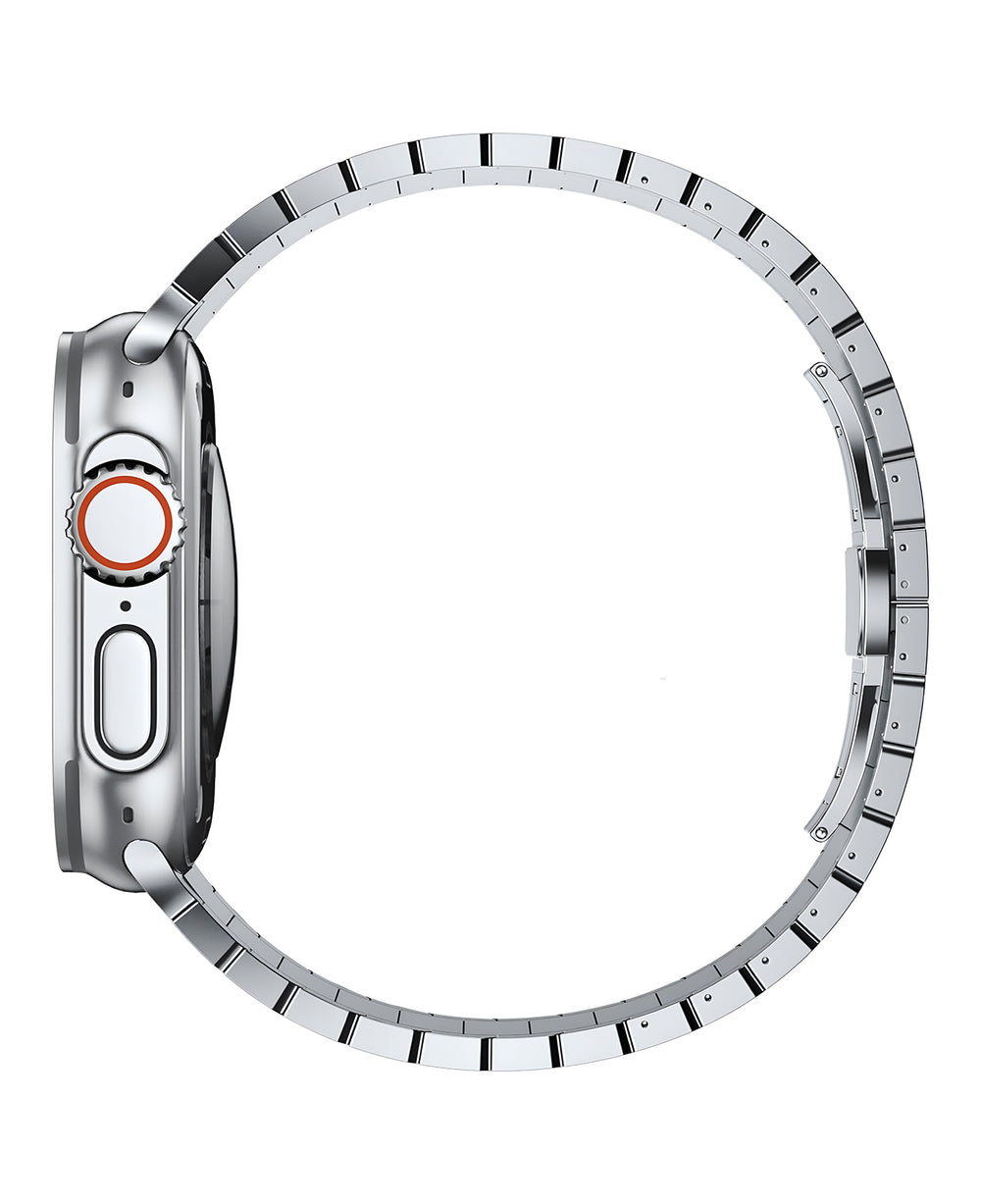 Apple Watch Uyumlu Metal Paslanmaz Çelik Poison Loop Kordon - Strapg