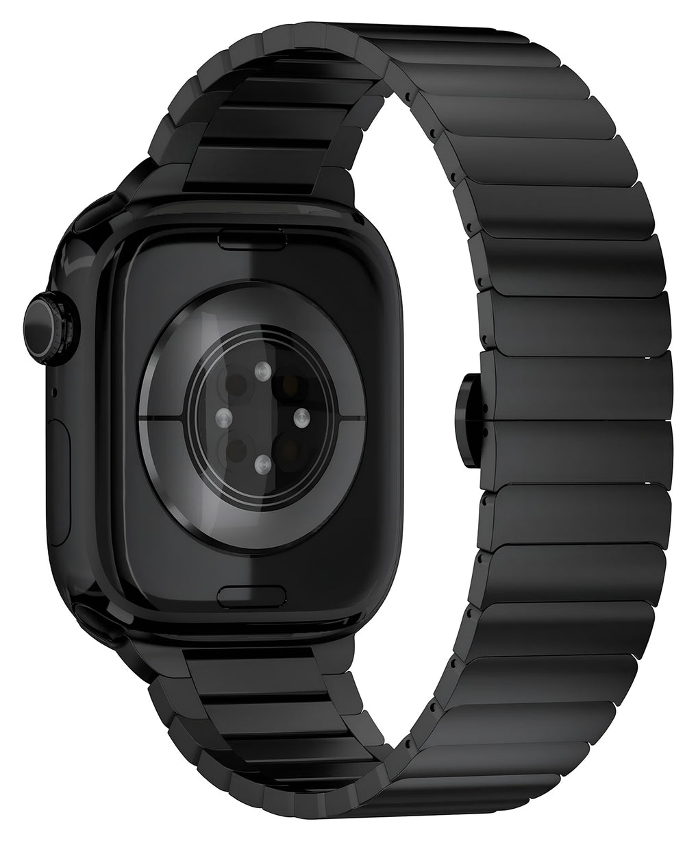 Apple Watch Uyumlu Metal Paslanmaz Çelik Poison Loop Kordon - Strapg