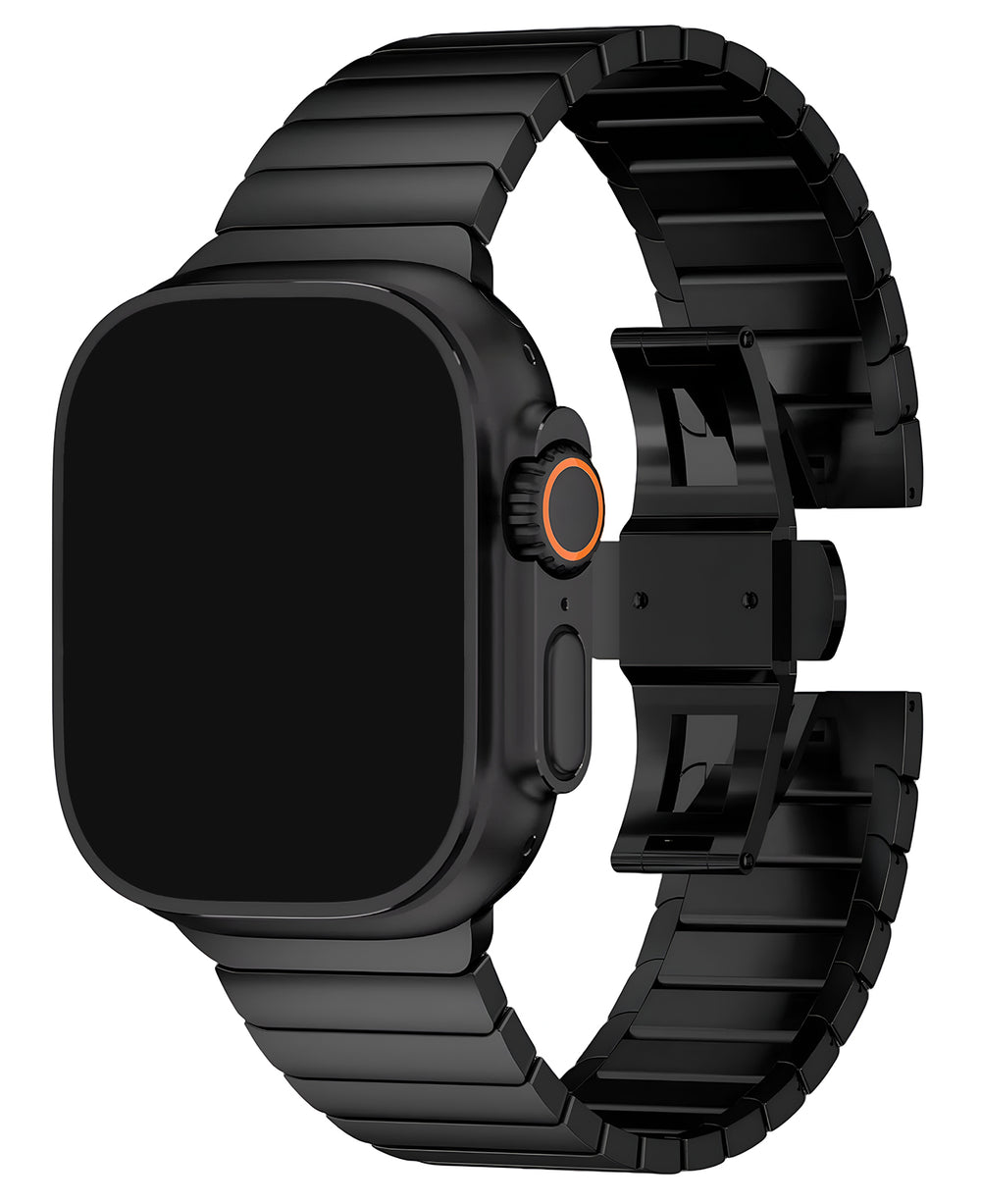 Apple Watch Uyumlu Metal Paslanmaz Çelik Poison Loop Kordon - Strapg