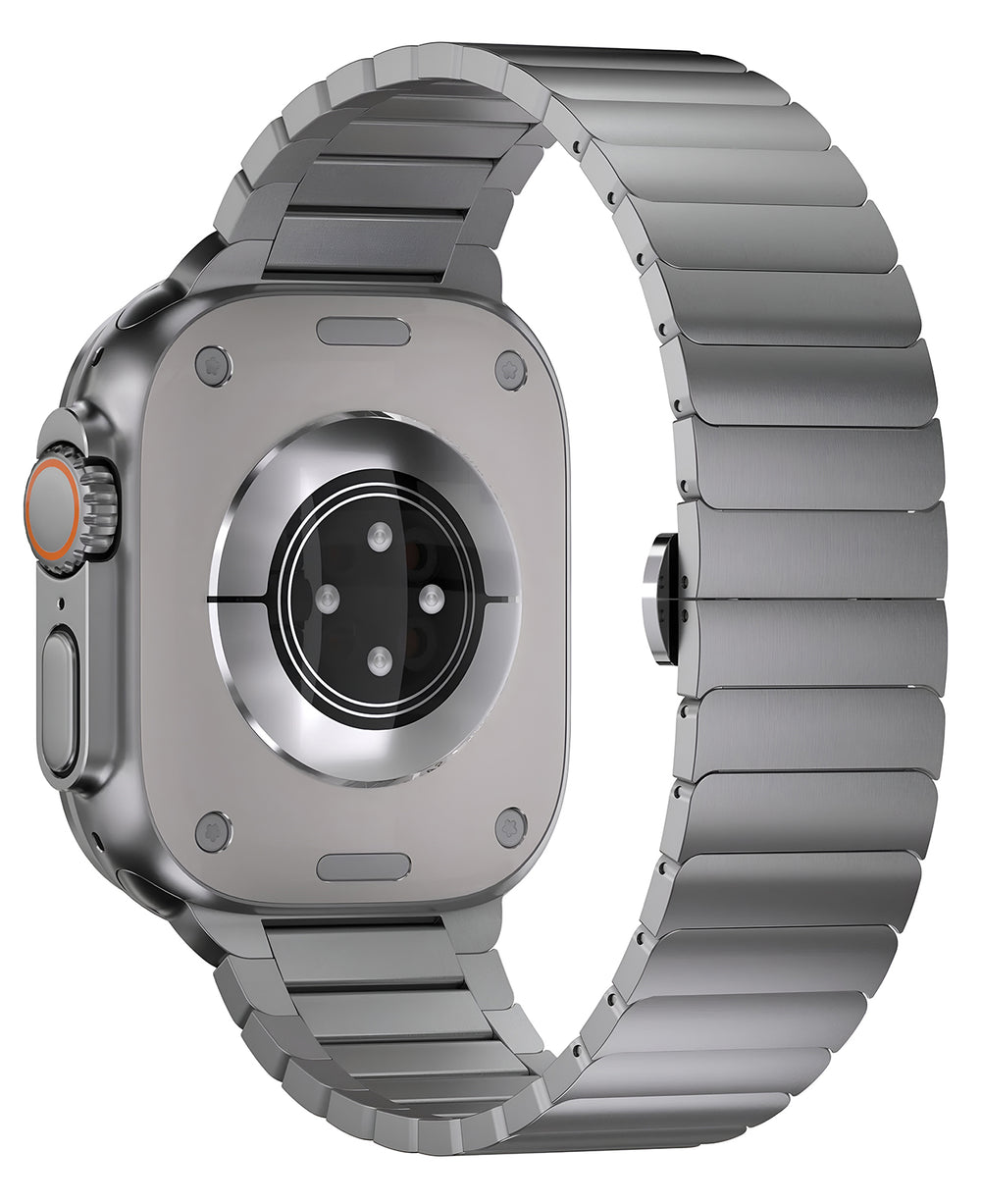 Apple Watch Uyumlu Metal Paslanmaz Çelik Poison Loop Kordon - Strapg
