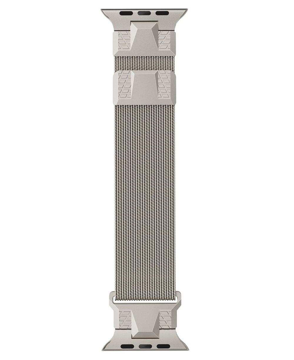 Apple Watch Uyumlu Metal Paslanmaz Celik Royal Milano Loop Kordon - Strapg