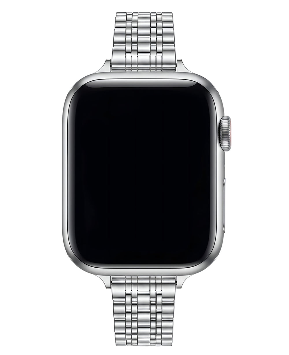 Apple Watch Uyumlu Metal Paslanmaz Çelik Slim Jubilee Loop Kordon - Strapg