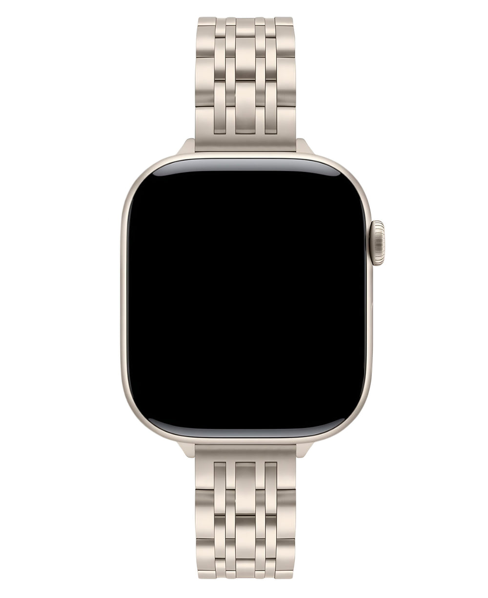 Apple Watch Uyumlu Metal Paslanmaz Çelik Slim Jubilee Loop Kordon - Strapg