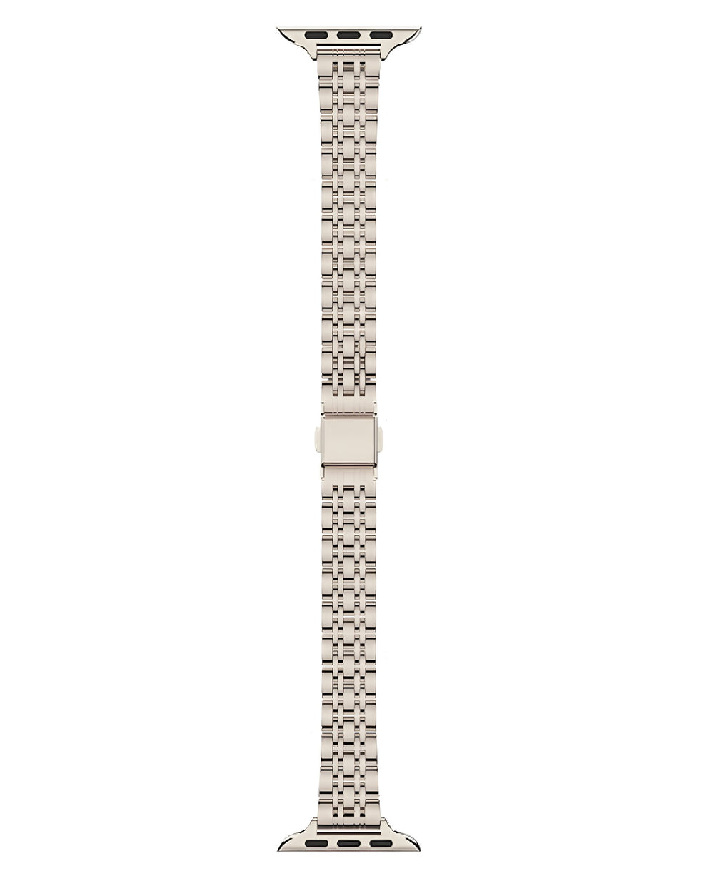 Apple Watch Uyumlu Metal Paslanmaz Çelik Slim Jubilee Loop Kordon - Strapg