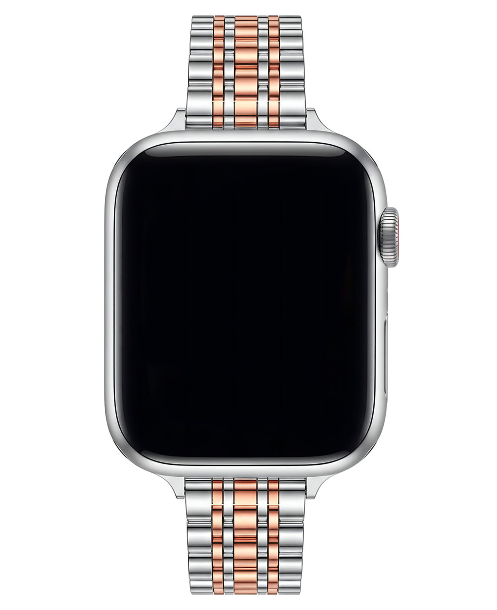 Apple Watch Uyumlu Metal Paslanmaz Çelik Slim Jubilee Loop Kordon - Strapg