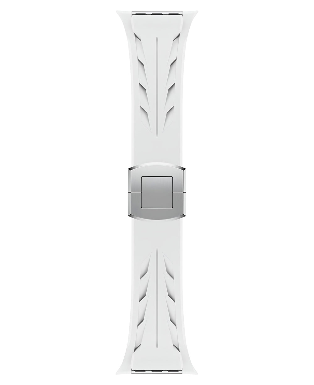 Apple Watch Uyumlu Metal Tokalı Silikon Apex Loop Kordon - Strapg