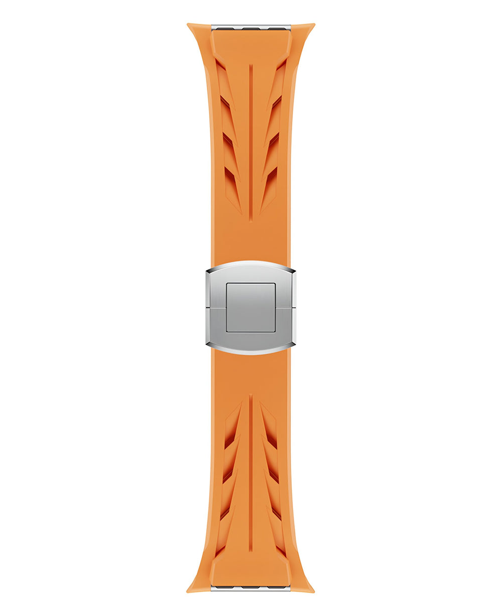 Apple Watch Uyumlu Metal Tokalı Silikon Apex Loop Kordon - Strapg
