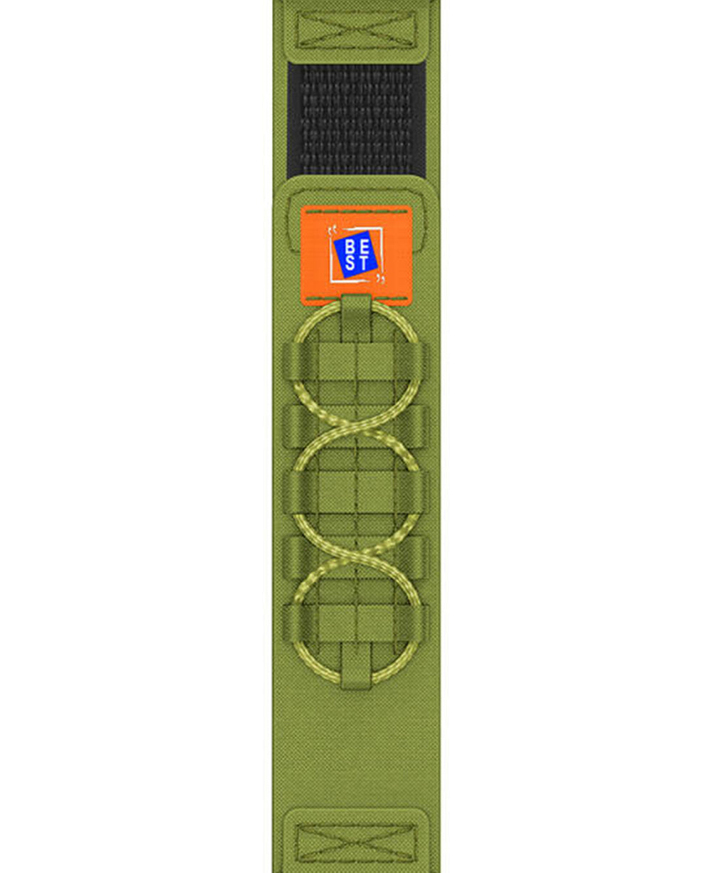 Apple Watch Uyumlu Örgü Kumaş Tactical Ranger Loop Kordon - Strapg