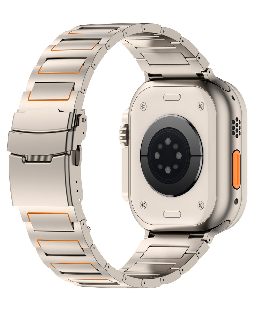 Apple Watch Uyumlu Titanyum Tokalı Reac Loop Kordon - Strapg