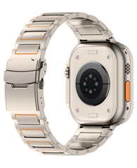 Apple Watch Uyumlu Titanyum Tokalı Reac Loop Kordon - Strapg