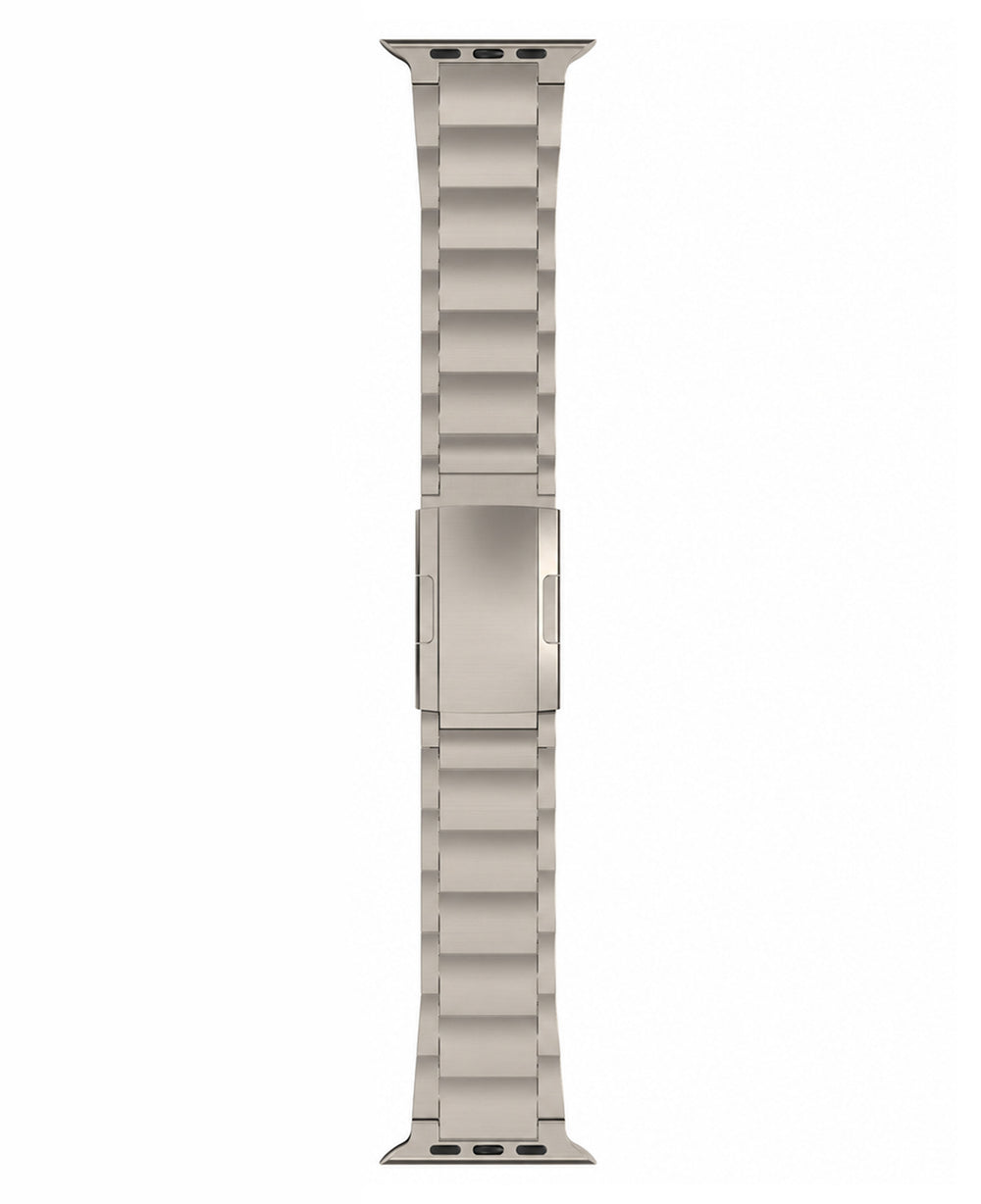 Apple Watch Uyumlu Tokalı Titanyum Crest Loop Kordon - Strapg