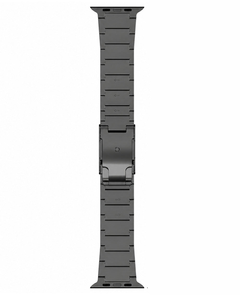 Apple Watch Uyumlu Tokalı Titanyum Crest Loop Kordon - Strapg