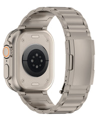 Apple Watch Uyumlu Tokalı Titanyum Crest Loop Kordon - Strapg