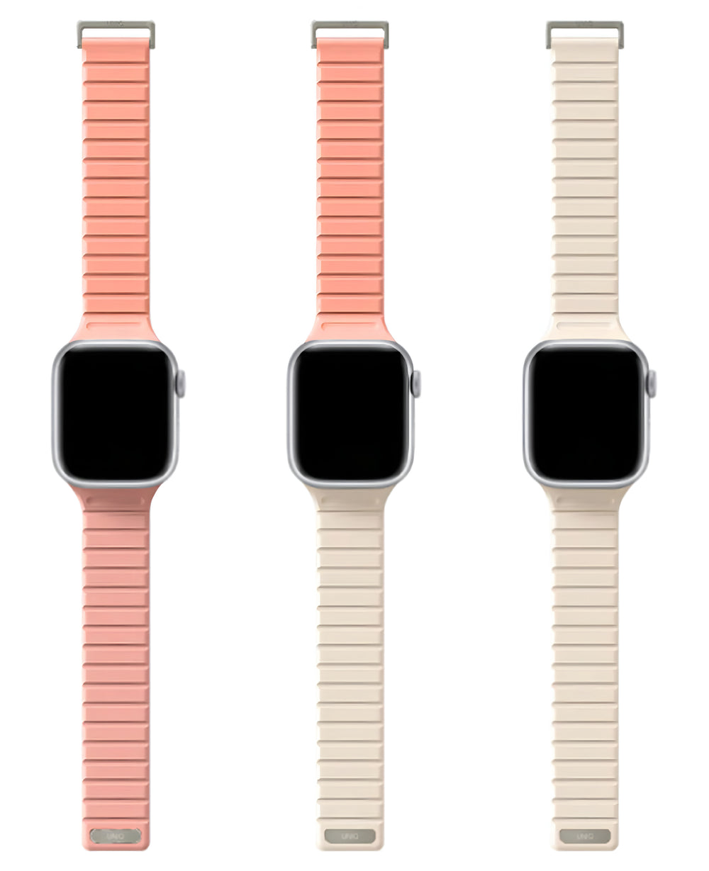 Apple Watch Uyumlu Uniq Revix Evo Reversible Manyetik Silikon Kordon - Strapg