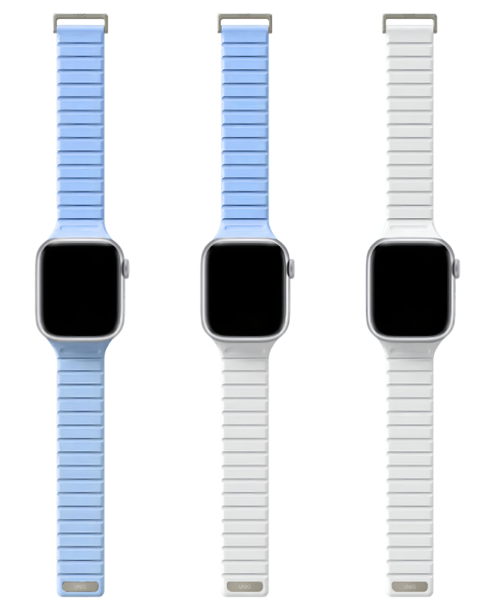 Apple Watch Uyumlu Uniq Revix Evo Reversible Manyetik Silikon Kordon - Strapg