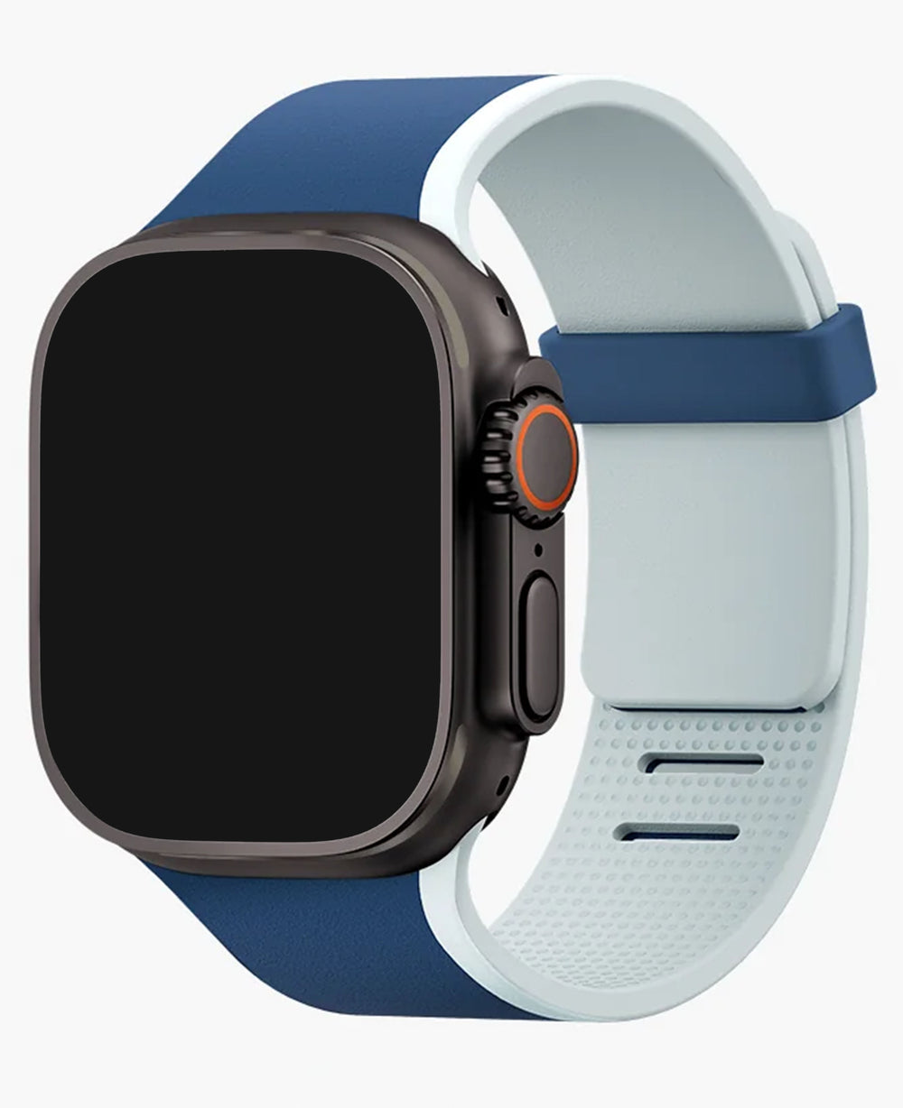 Apple Watch Uyumlu Uniq Revix IV Reversible Manyetik Kordon - Lacivert - Strapg