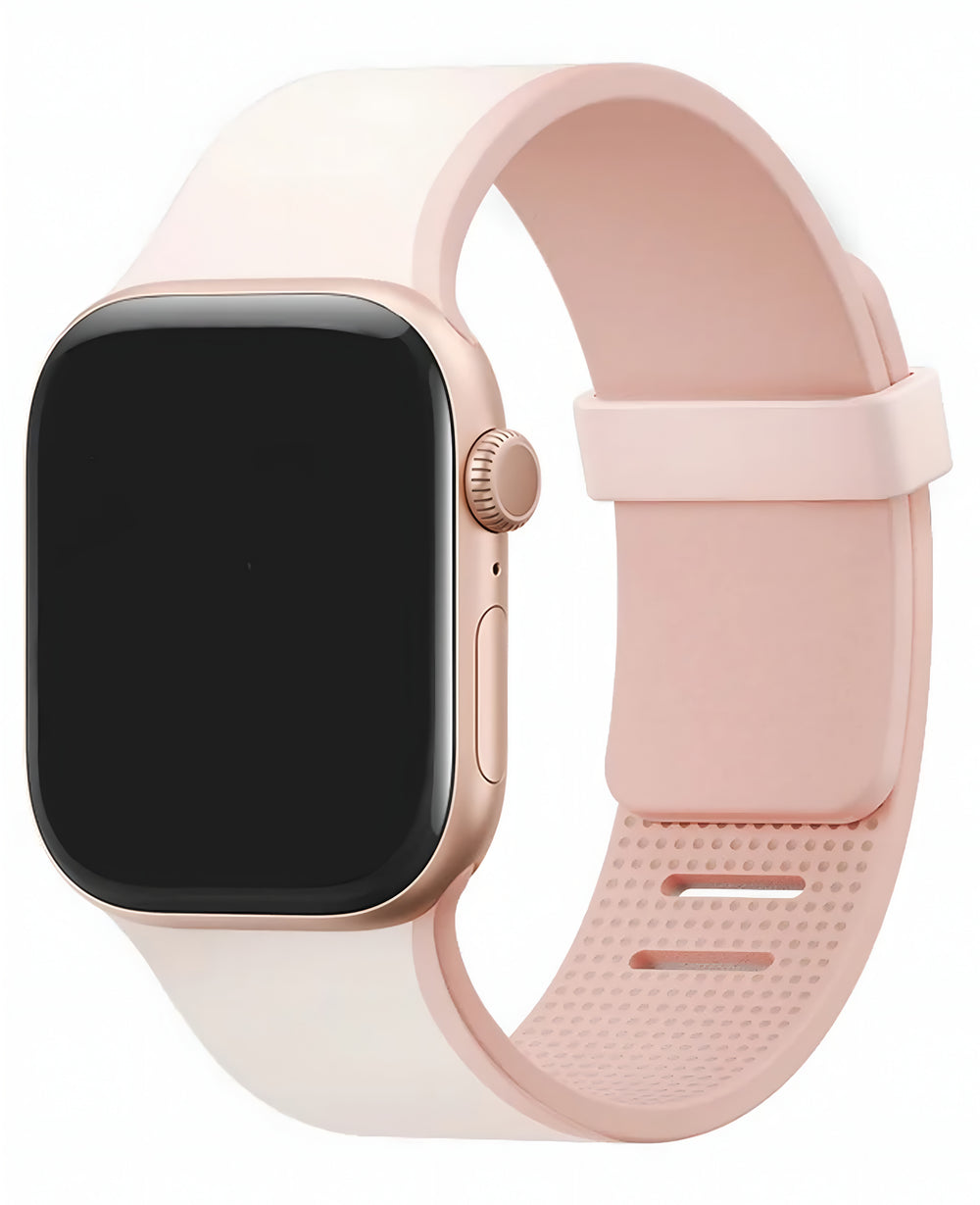 Apple Watch Uyumlu Uniq Revix IV Reversible Manyetik Kordon - Toz Pembe - Strapg