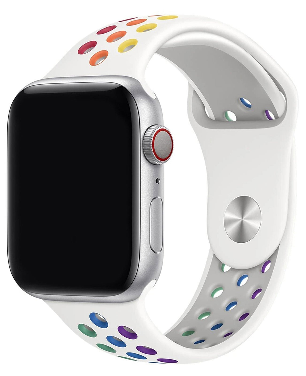 Apple Watch Uyumlu Delikli Spor Silikon Trou Loop Kordon