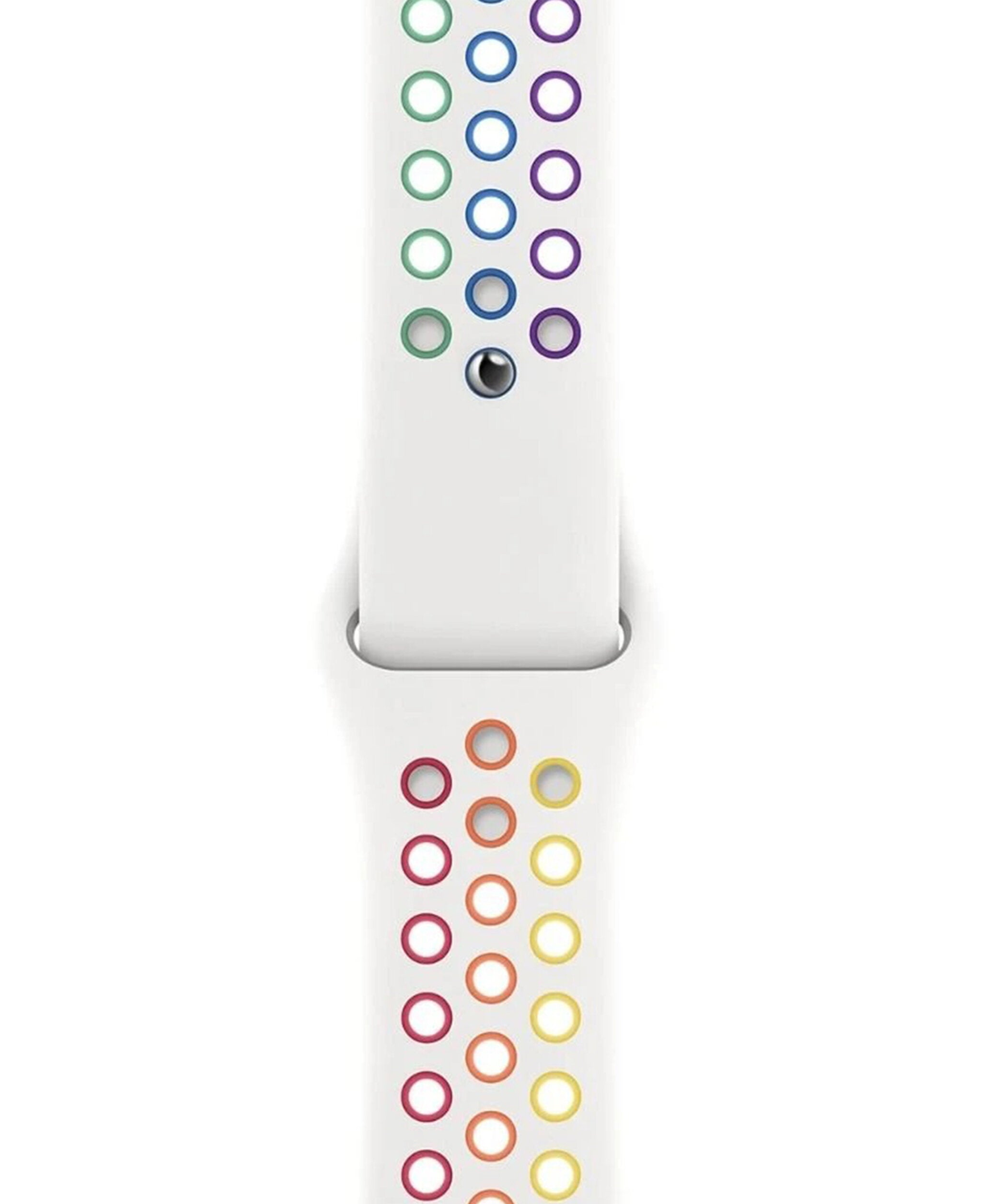 Apple Watch Uyumlu Delikli Spor Silikon Trou Loop Kordon