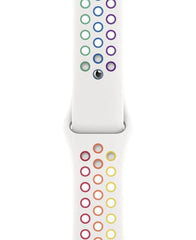 Apple Watch Uyumlu Delikli Spor Silikon Trou Loop Kordon