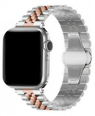 Apple Watch Uyumlu Metal Paslanmaz Celik Jubilee Loop Kordon