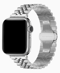 Apple Watch Uyumlu Metal Paslanmaz Celik Jubilee Loop Kordon