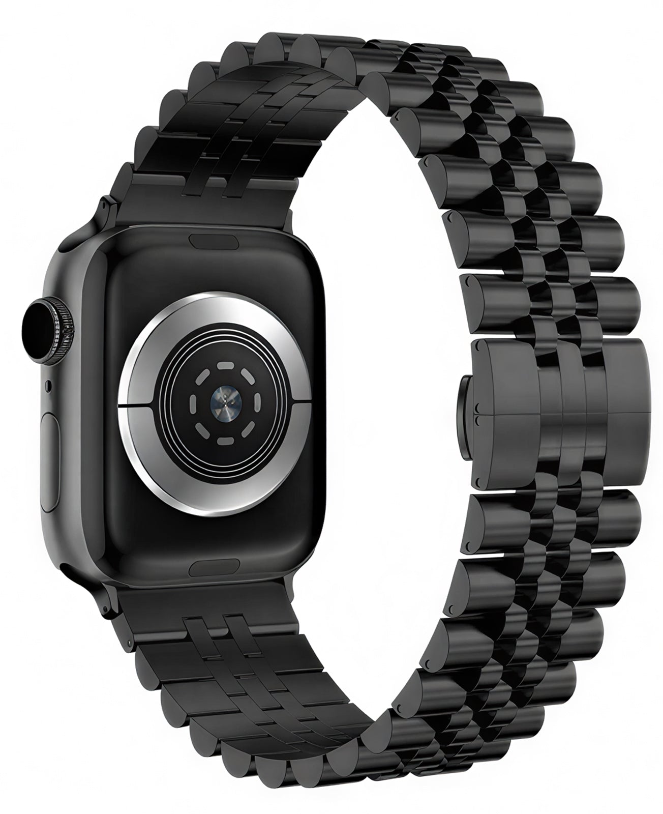 Apple Watch Uyumlu Metal Paslanmaz Celik Jubilee Loop Kordon