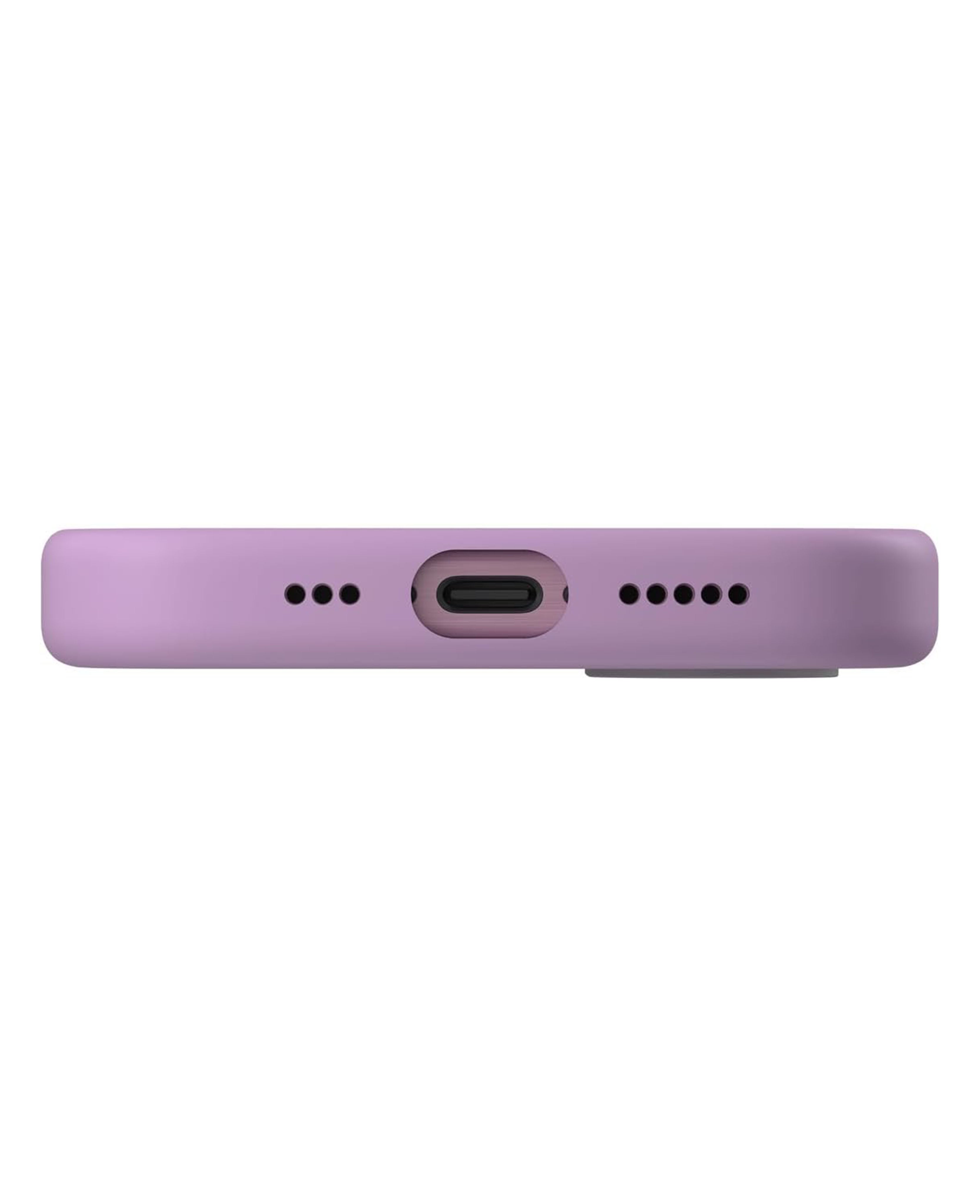 Uniq iPhone 16 Uyumlu Lino Hue Magsafe Silikon Kılıf