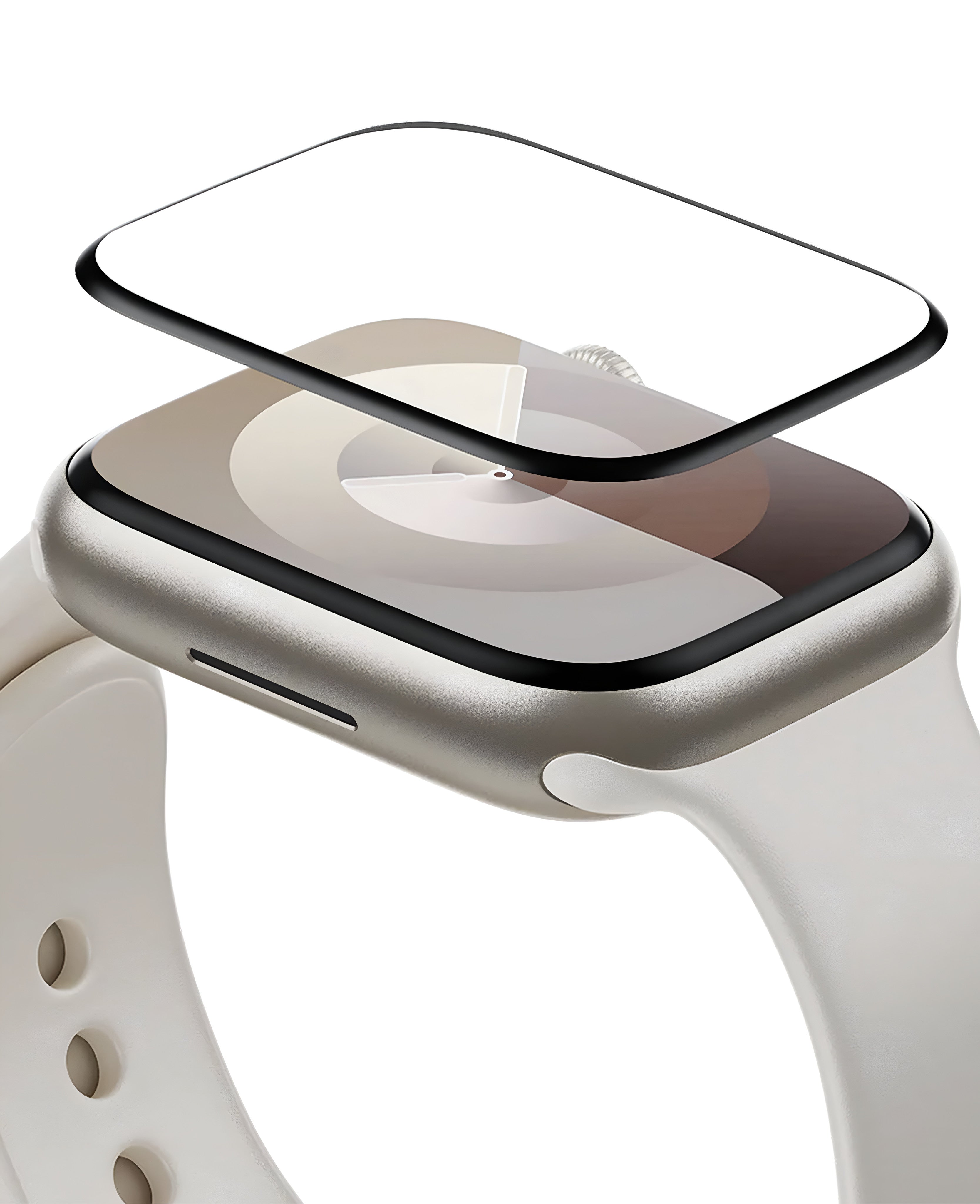 Apple Watch Kolay Uygulama Aparatlı HD Polymer Nano PPM Ekran Koruyucu