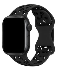 Apple Watch Uyumlu Pati Desenli Pawsense Silikon Loop Kordon
