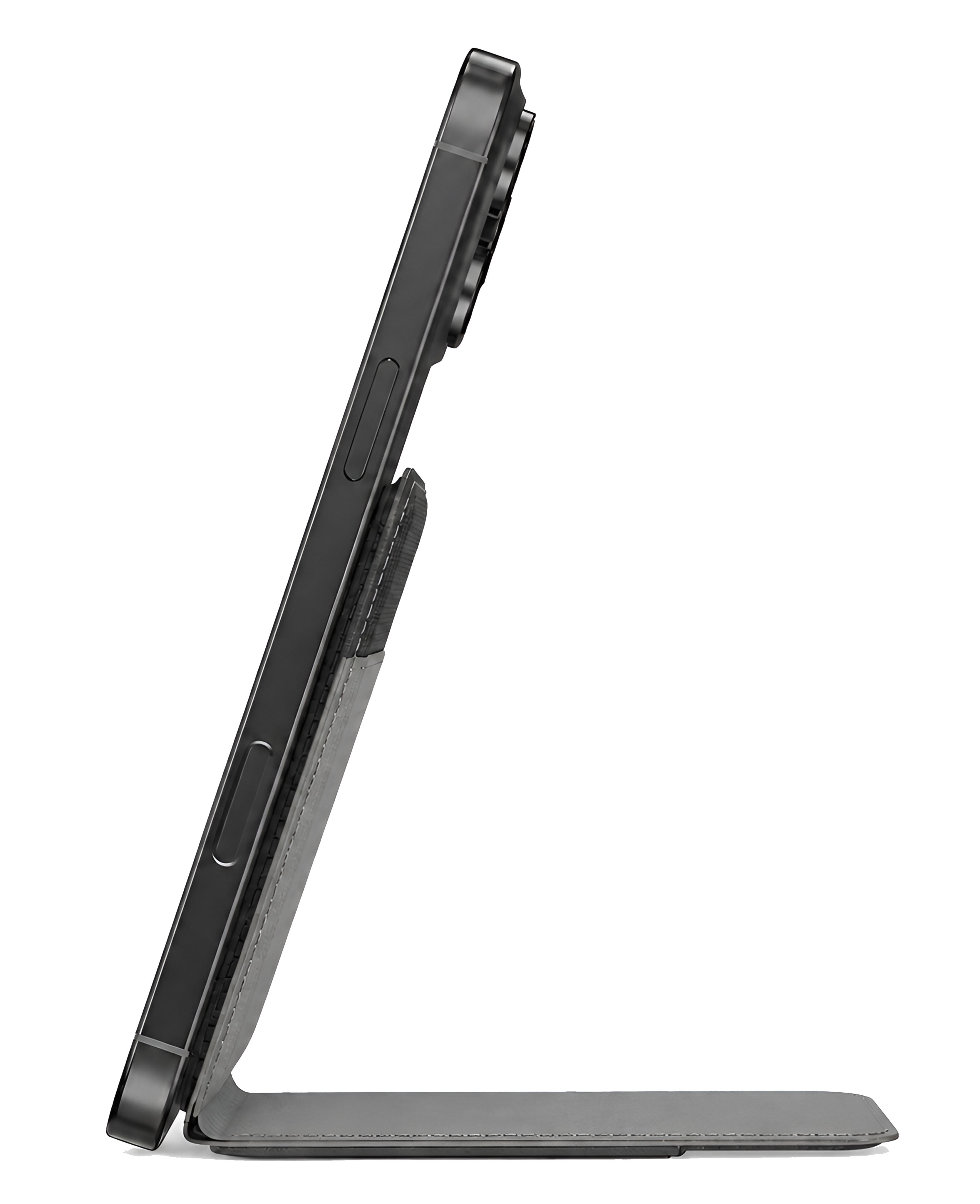 Keephone Snappi Stant Özellikli Manyetik Magsafe PU Deri Kartlık Cüzdan