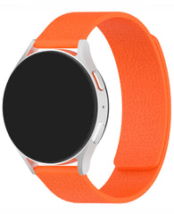 Samsung Galaxy Watch 4 5 6 7 Fe 40 44 Classic 42 43 46 47 mm Uyumlu Manyetik Silikon Kordon