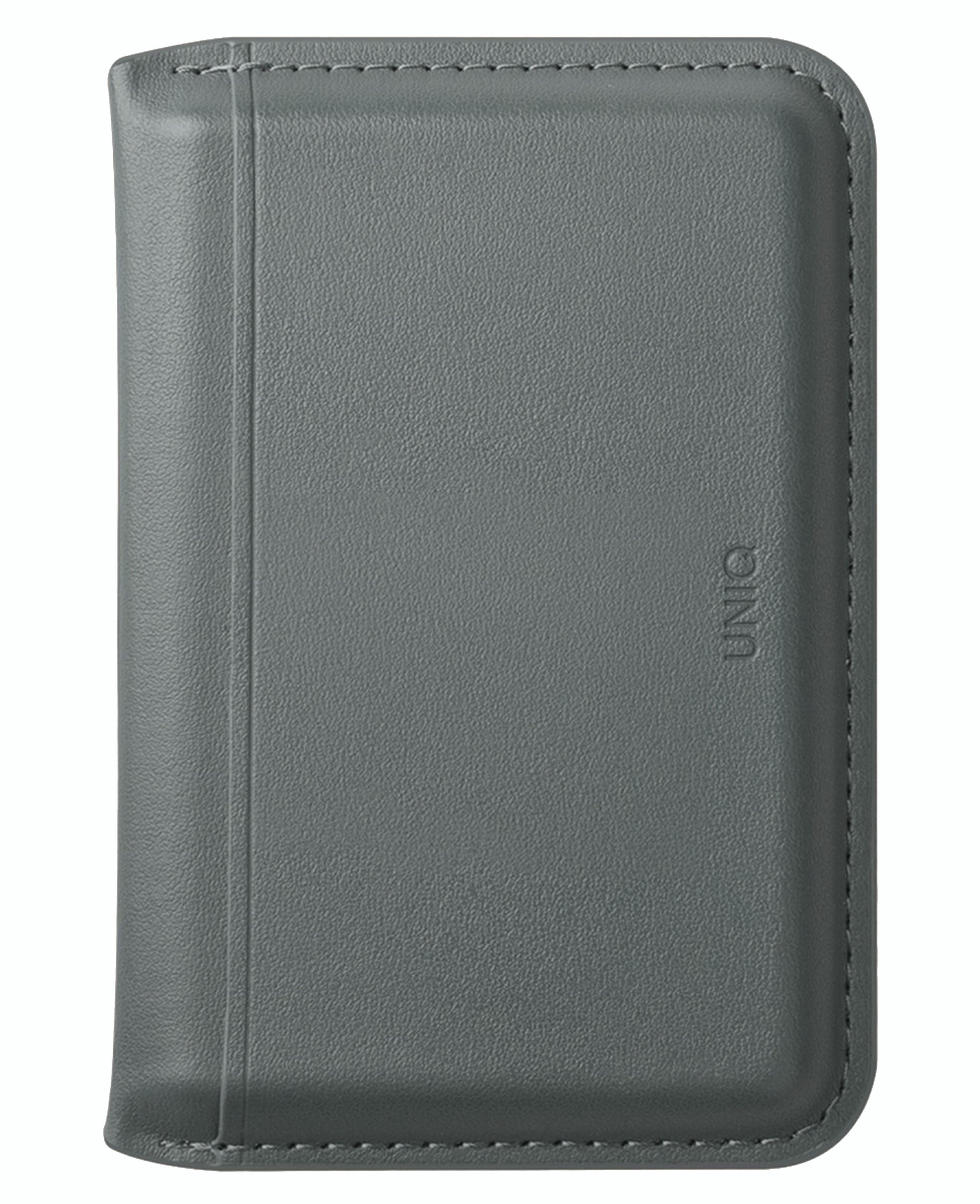 Uniq Lyden DS RFID-Block Standlı Manyetik Magsafe Deri Cüzdan Kartlık