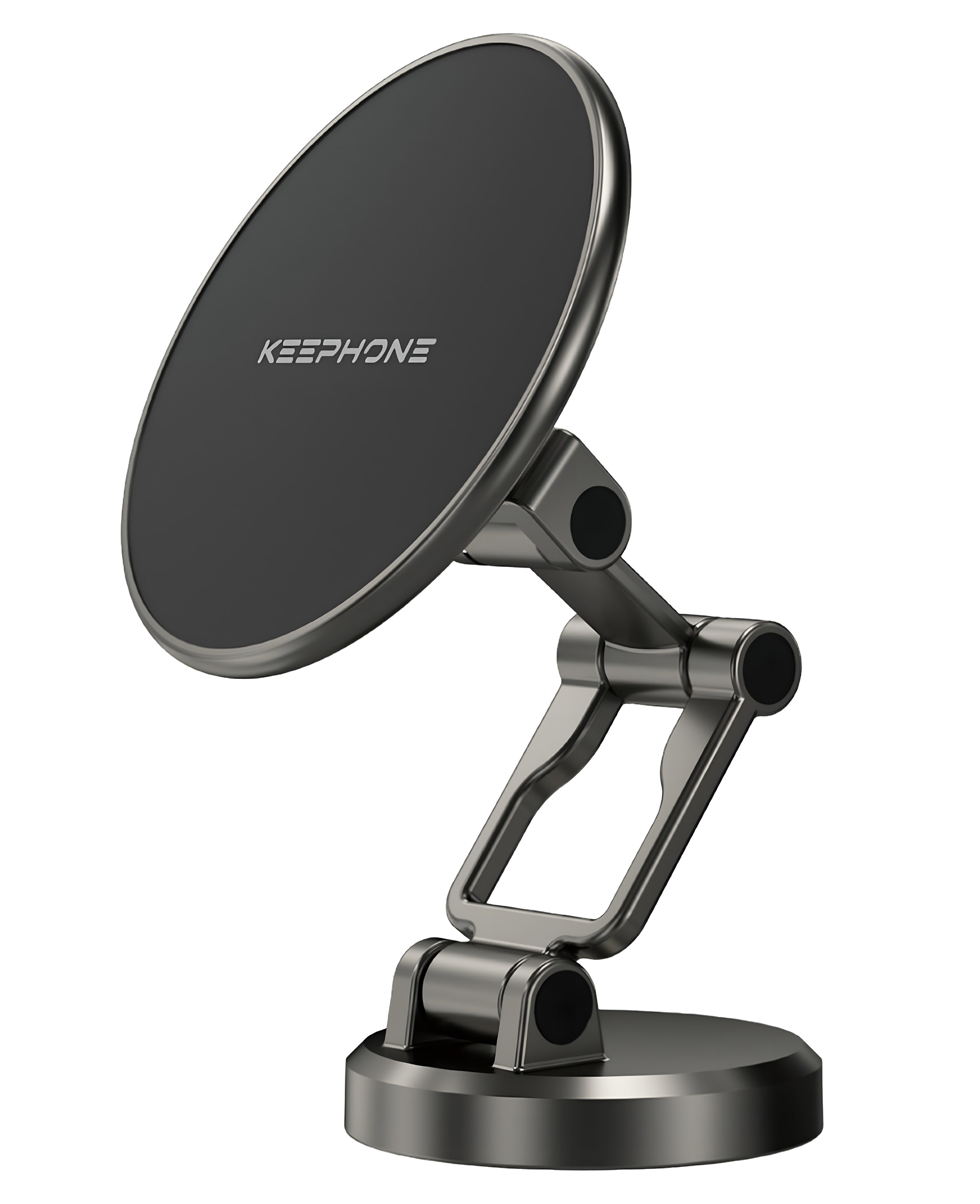 Keephone MagHold CR106 Yapışkanlı 360 Derece Ayarlanabilir Manyetik Magsafe Araç Telefon Tutucu