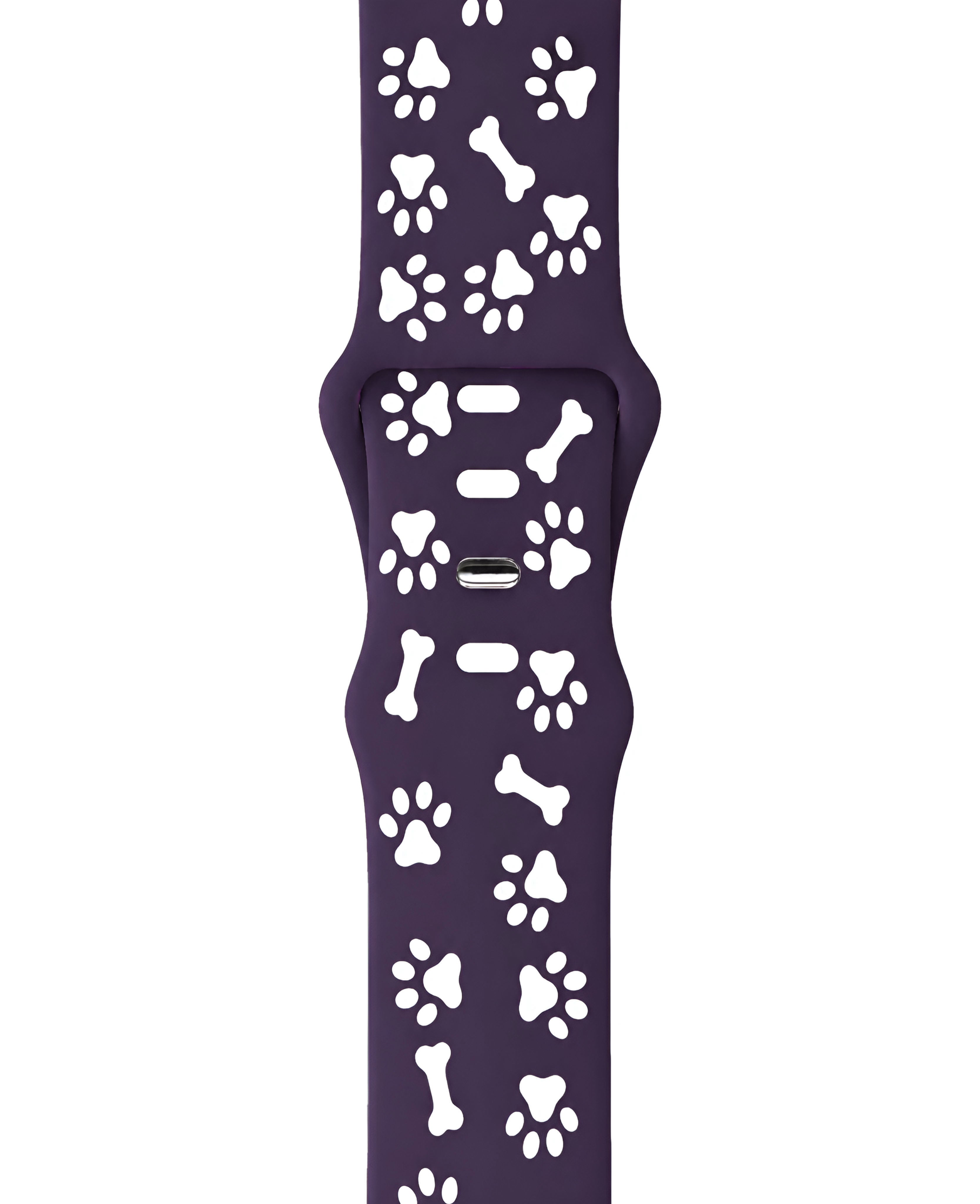 Apple Watch Uyumlu Pati Desenli Pawsense Silikon Loop Kordon